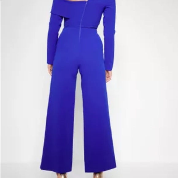 Chic Lavish Alice one Shoulder Wide Leg Jumpsuit - Picture 6 of 10